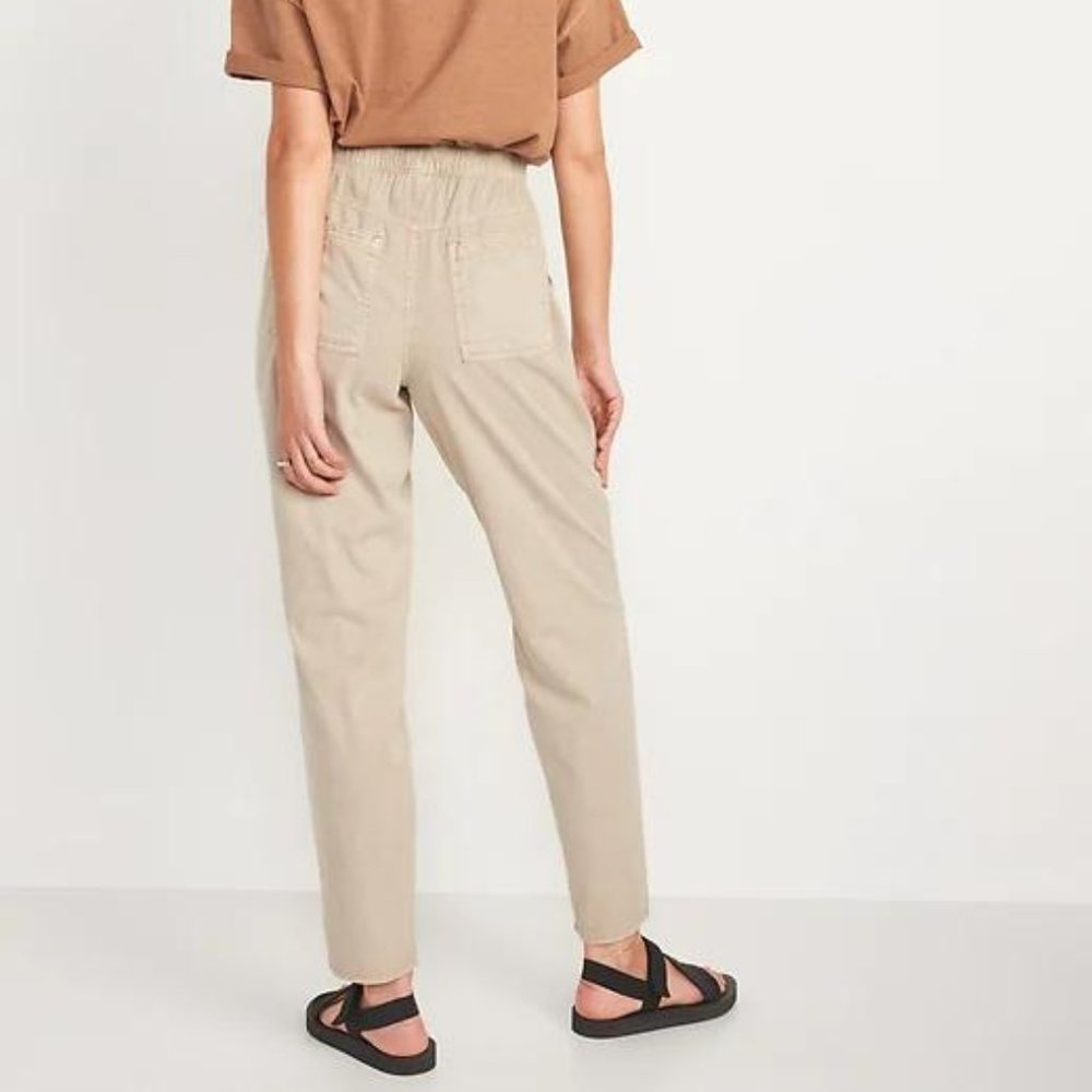 Old Navy High-Waisted Garment-Dyed Utility Pants for Women New - Picture 6 of 6